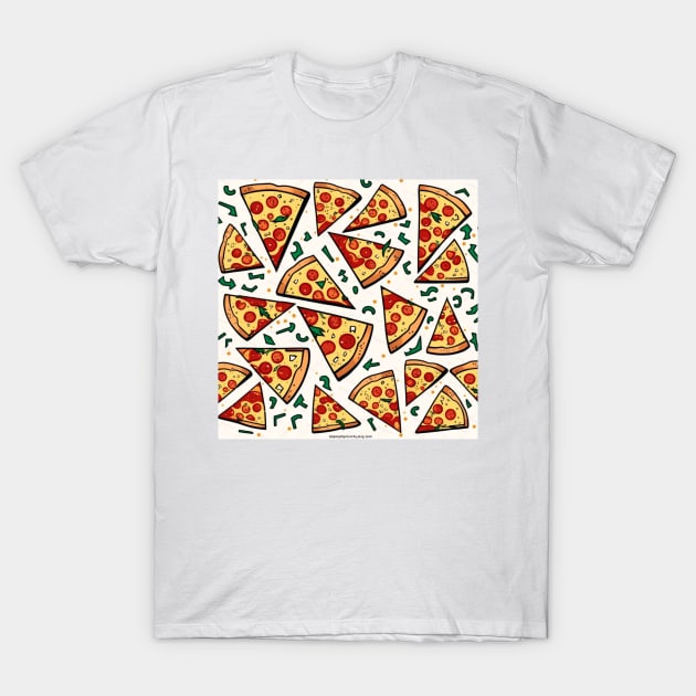 Pizza T-Shirt by via-colab